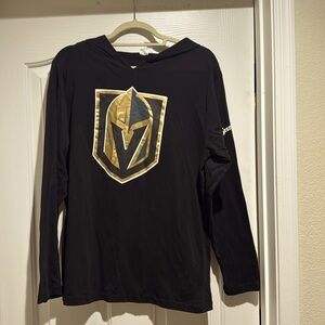 Adult XL long sleeve Golden Knights Hockey Tee shirt